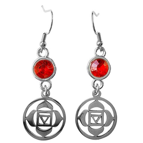 Chakra Earrings - Root