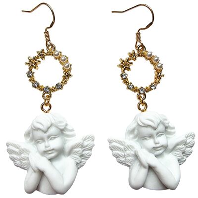 Cheeky Cherub Earrings