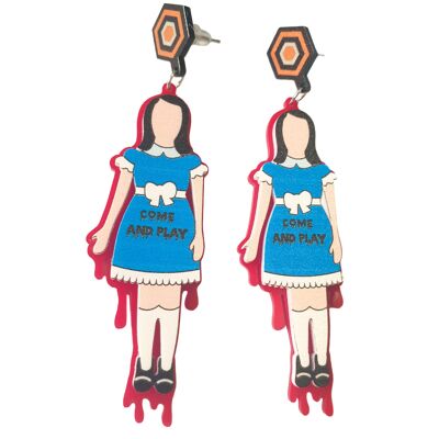 Red Rum - Creepy Twins Earrings