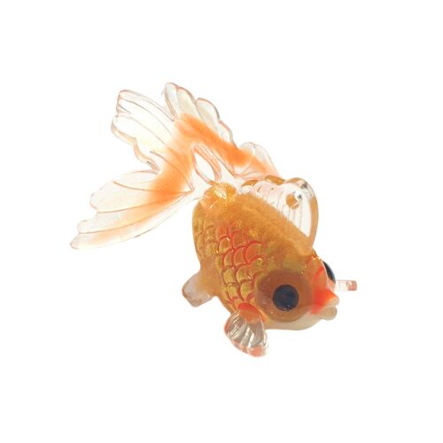 Goldfish Hoop Earrings - Gold - Gold Hoop