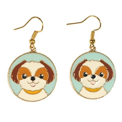 Well ain't that cute! Doggie Earrings - Eddie