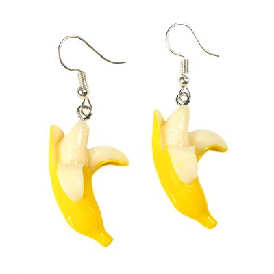 Pendientes Mini Frutas - Bananas