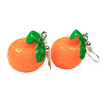 Boucles d'oreilles Mini-Fruits - Oranges