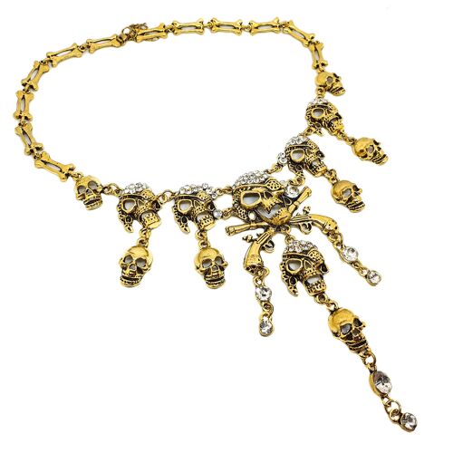 Full-Size Pirate Crew Necklace - Gold