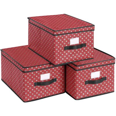 Cajas de almacenamiento navideñas de Nancy II
