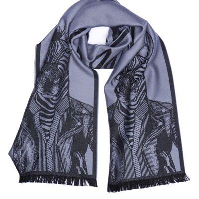Wool scarf - Zebra