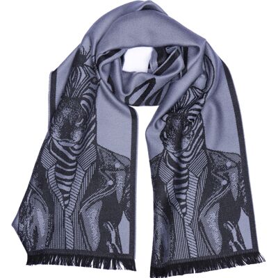 Wool scarf - Zebra