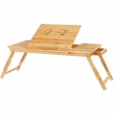 Mesa para portátil de Nancy de bambú