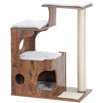 Nancy's Luxury Scratching Post Cat Brown