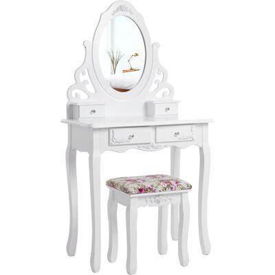 Nancy's Catalina Island Dressing Table With Mirror