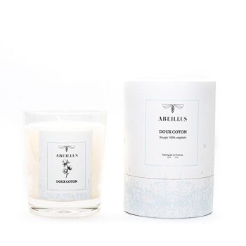 Bougie parfumée - Jardin rêvé - Jardin d'Eden - Doux coton - 45h - 180g 2