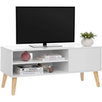 Meuble TV Nancy's Ashburn Blanc 4