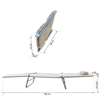 Chaise longue Dedham III de Nancy 4