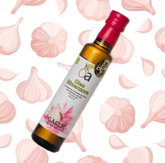 Knoblauch-Olivenöl-Gewürz (250-ml-Flasche)