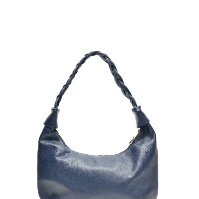 AW21 CF 1747_BLU SCURO_Borsa con manico superiore