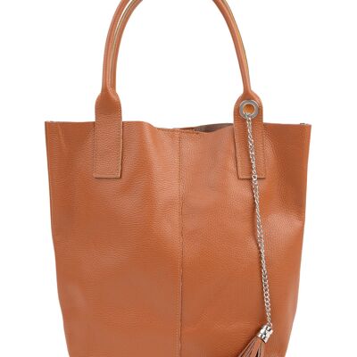 AW21 CF 1619_COGNAC_Tote Bag