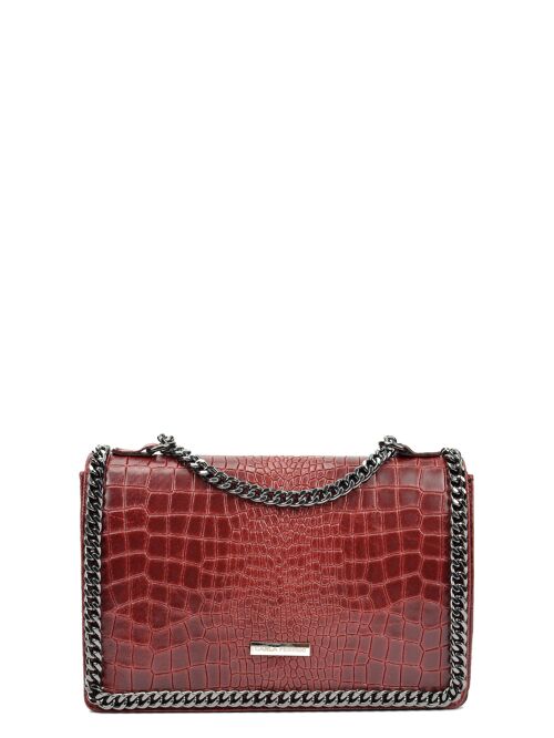 AW21 CF 8045_ROSSO_Shoulder Bag