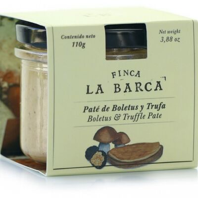 Patè di Porcini e Tartufo "FINCA LA BARCA" 110G