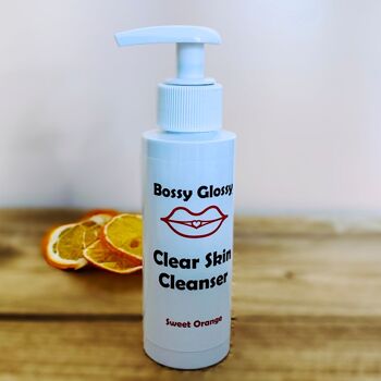Nettoyant naturel pour la peau claire - 100 ml - Orange douce 1