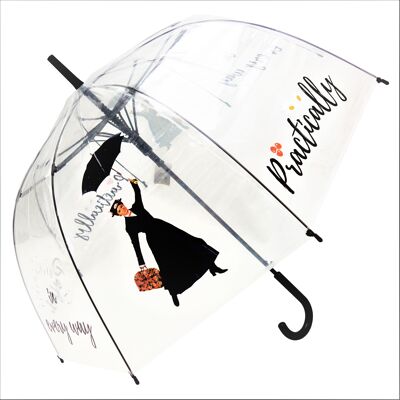 Ombrello - Mary Poppins Clear, Regenschirm, Parapluie, Paraguas