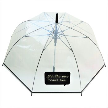 Parapluie - Sun Comes After Rain Parapluie Transparent, Regenschirm, Parapluie, Paraguas 2