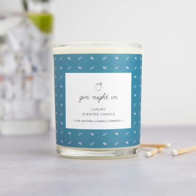 Gin Night In Luxury Scented Candle