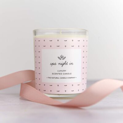 Spa Night In Luxury Scented Candle