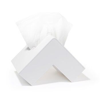 Folio blanc -  Boite à mouchoirs en papier -  cadeau 3