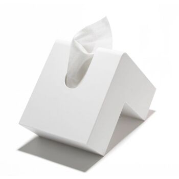 Folio blanc -  Boite à mouchoirs en papier -  cadeau 4