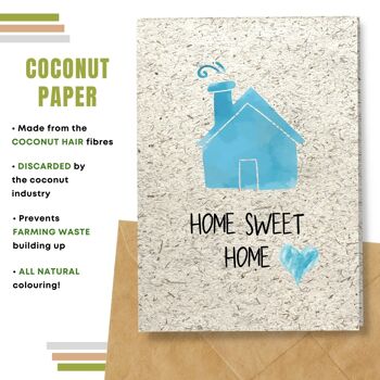 Nouvelle carte Home, Home is where the Heart is Pack Of 8 9