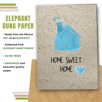 Nouvelle carte Home, Home is where the Heart is Pack Of 8 11