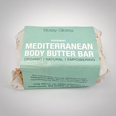 Eco Moisturising Natural Body Butter Bar 70g - Peppermint