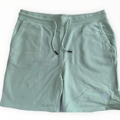 Pastel Green Shorts - Relaxed Fit