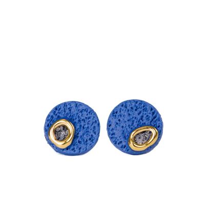 "Ekika" porcelain earrings