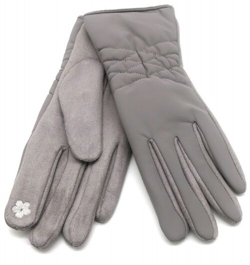 GLOVE403-278A Gloves Grey