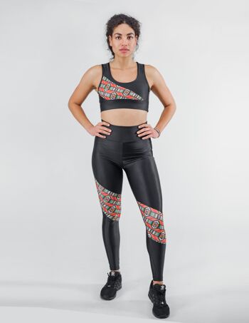 Legging de sport non transparent Bogolan 4