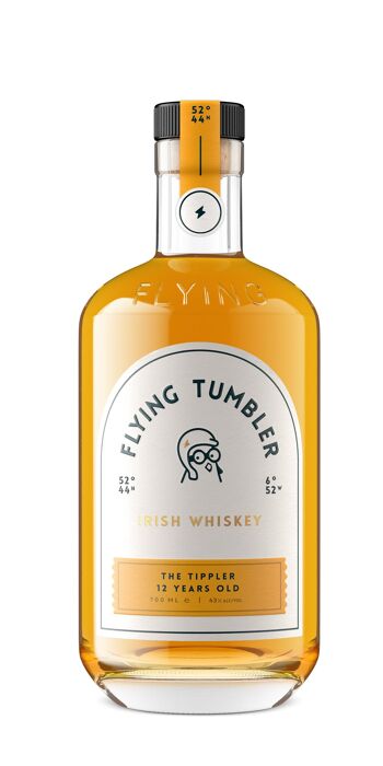 Le whisky irlandais Tippler 12 ans de Flying Tumbler, 43% ABV, 70cl 2