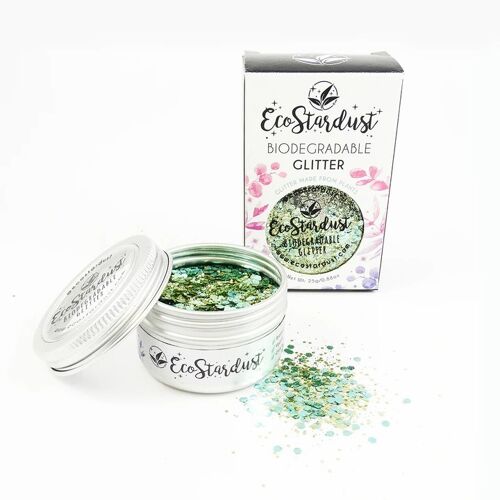 Turquoise Treasure Biodegradable Cosmetic Glitter Make up