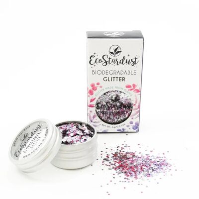 Raspberry Ripple Biodegradable Cosmetic Glitter Make up