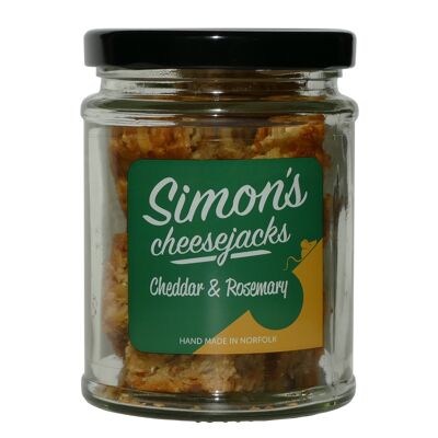 Simon's Cheesejacks -  Cheddar & Rosemary 90g