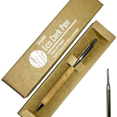 Eco Cork Pen With Refill 2