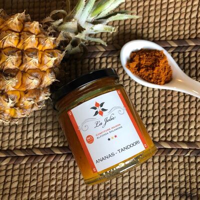 Confiture d'Ananas tandoori 215g