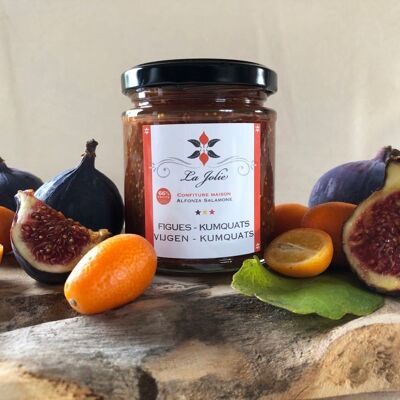 Confiture de Figues kumquats 215g