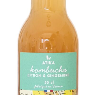 Kombucha Atika Lemon Ginger