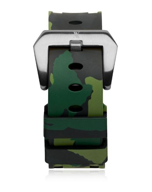 VENTUM GREEN CAMO - STRAP - Silver