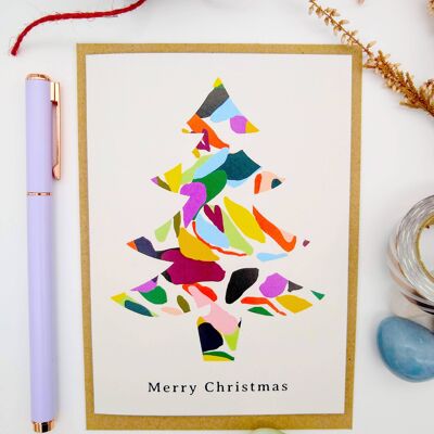 Christmas Card - A6 - Eco-friendly - Tree