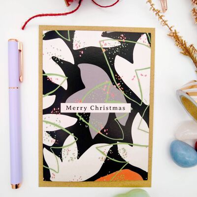 Christmas Card - A6 - Eco-friendly - Cosmos