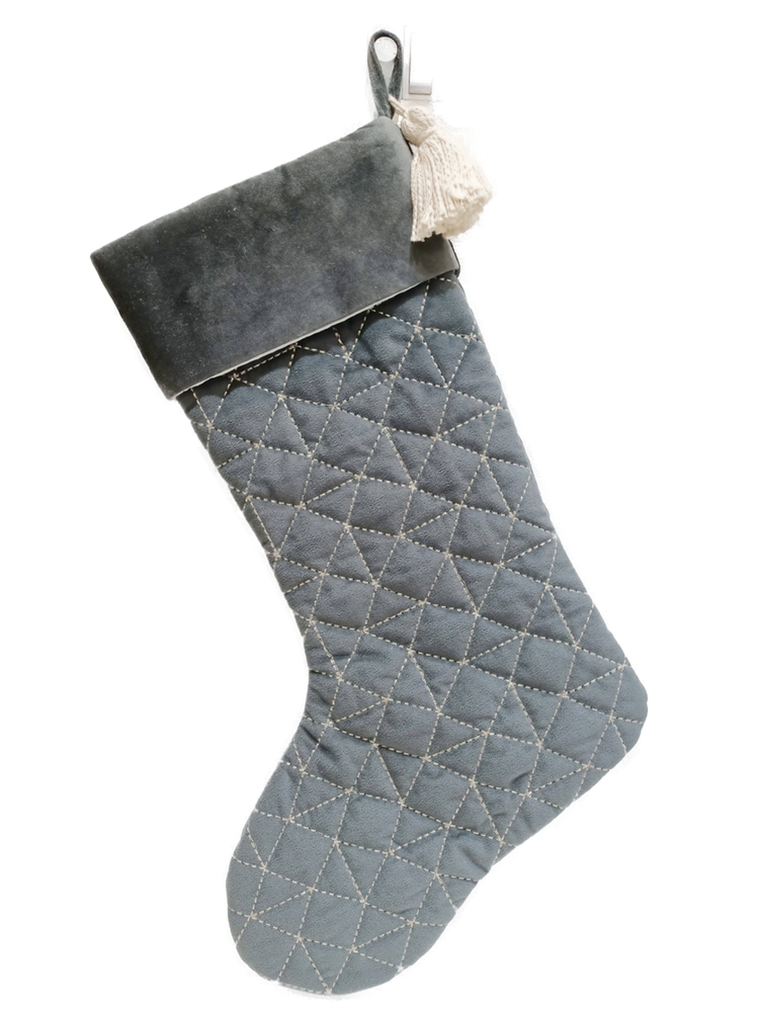 Calza di Natale trapuntata | Regali di Natale 2021 |