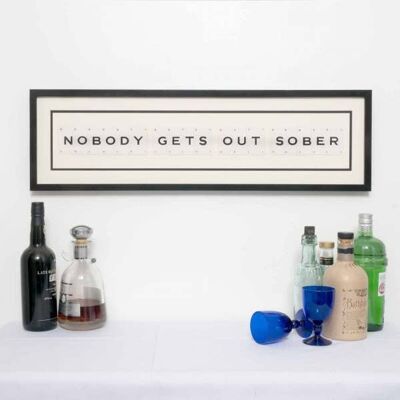 Nessuno esce sobrio