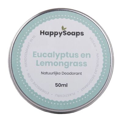 Natural Deodorant - Eucalyptus and Lemongrass